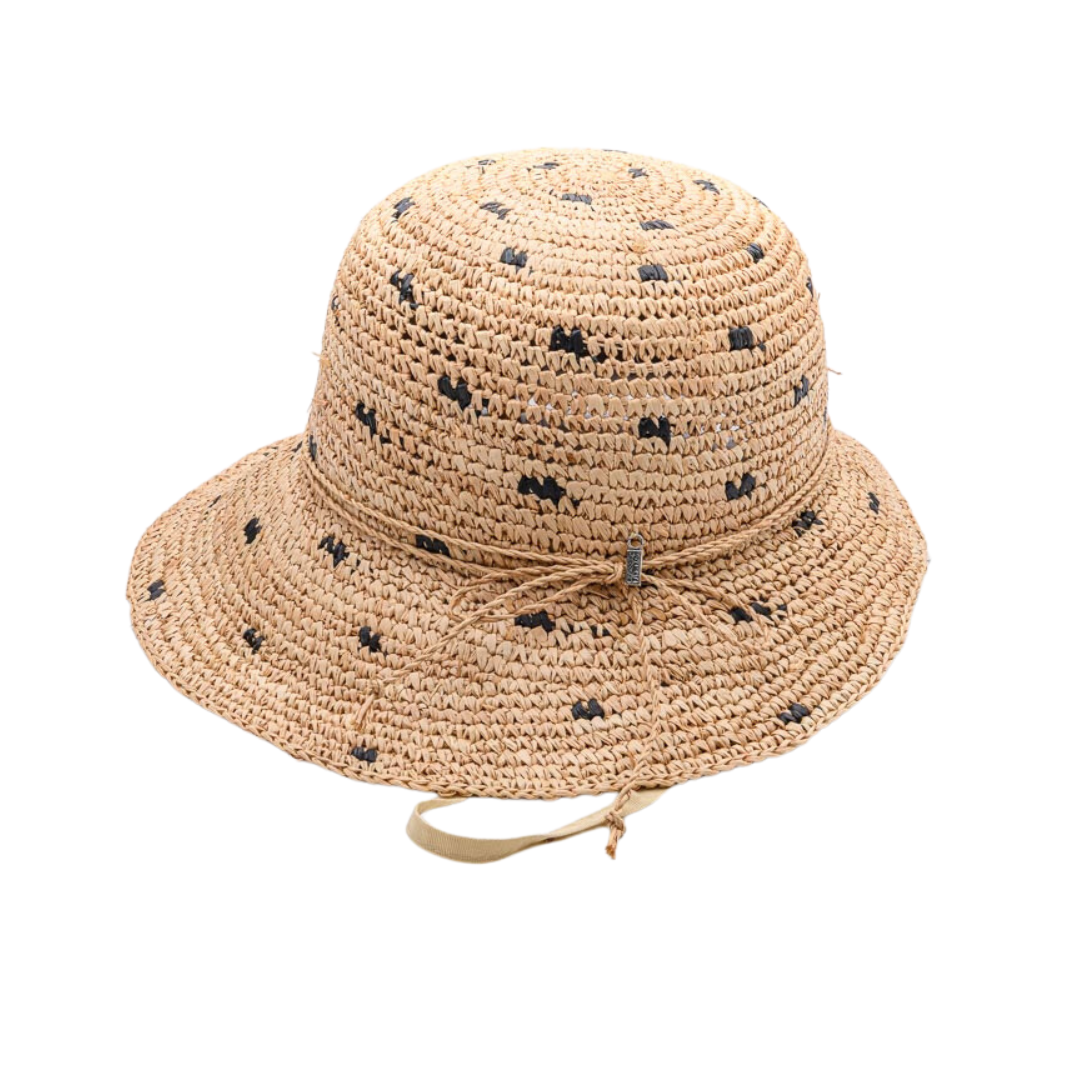 BRAVO! Handwoven Pure Raffia Fibre Hat