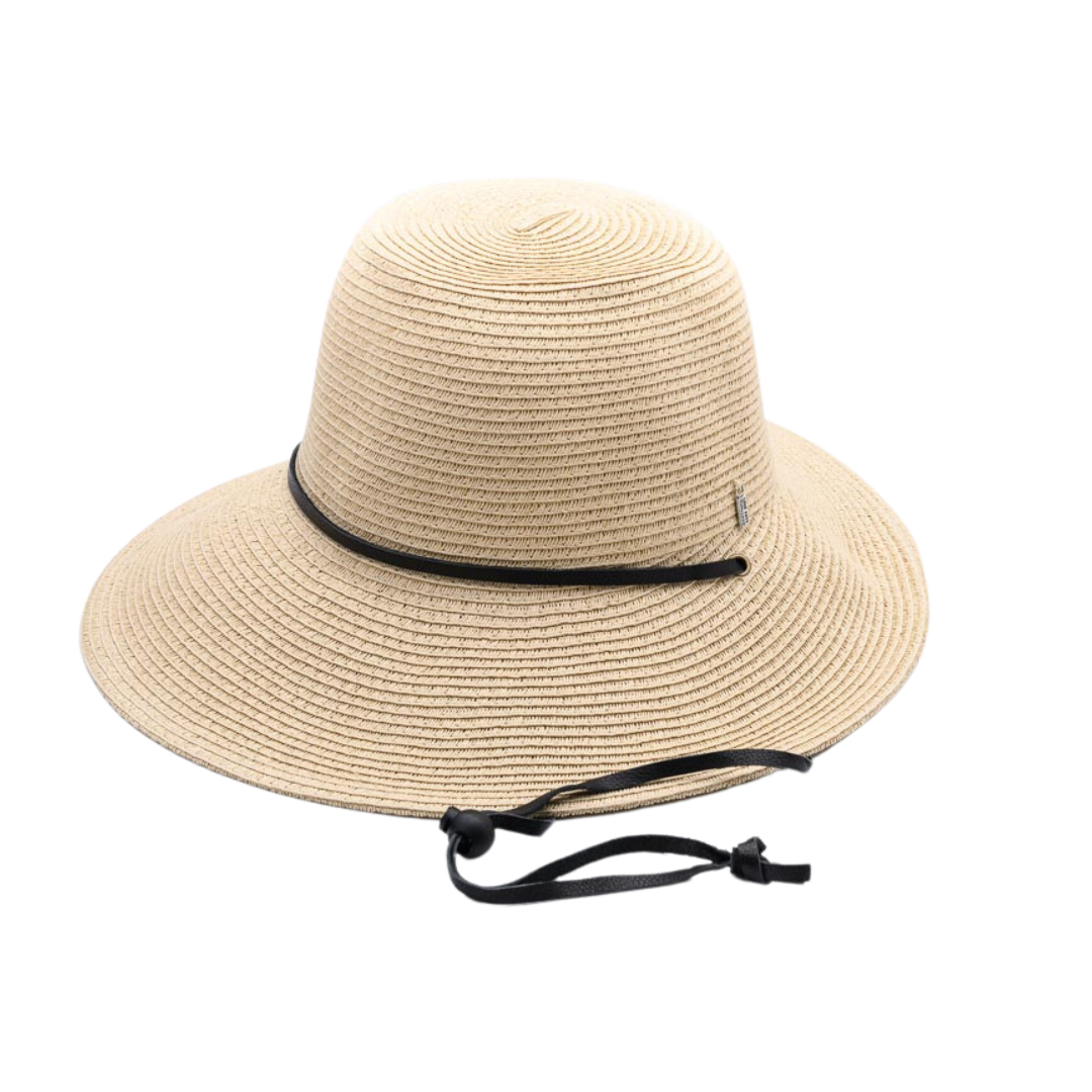 CELEBRATE YOUR Shadow, Paper Ribbon and Polyester Stowable (crushable) Travel Hat - UPF 50+, ONLY NATURAL