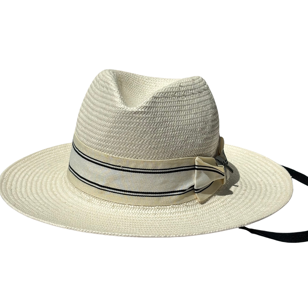 Island LUXE DANDY, Handwoven Waxed Paper Hat - UPF 50+