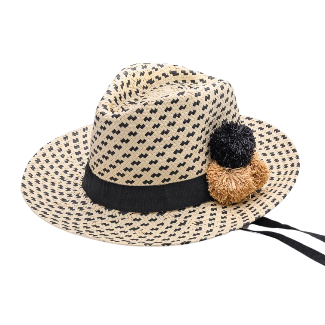 Salt 'N PEPA, Handwoven Paper Ribbon Hat - UPF 50+