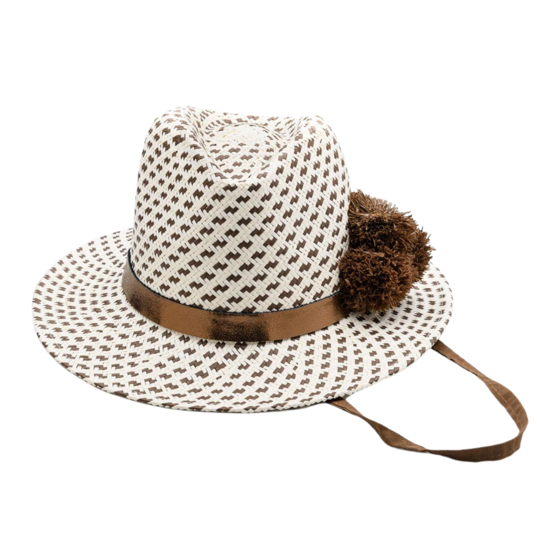 Studley LARK, Handwoven Paper Ribbon Hat - UPF 50+