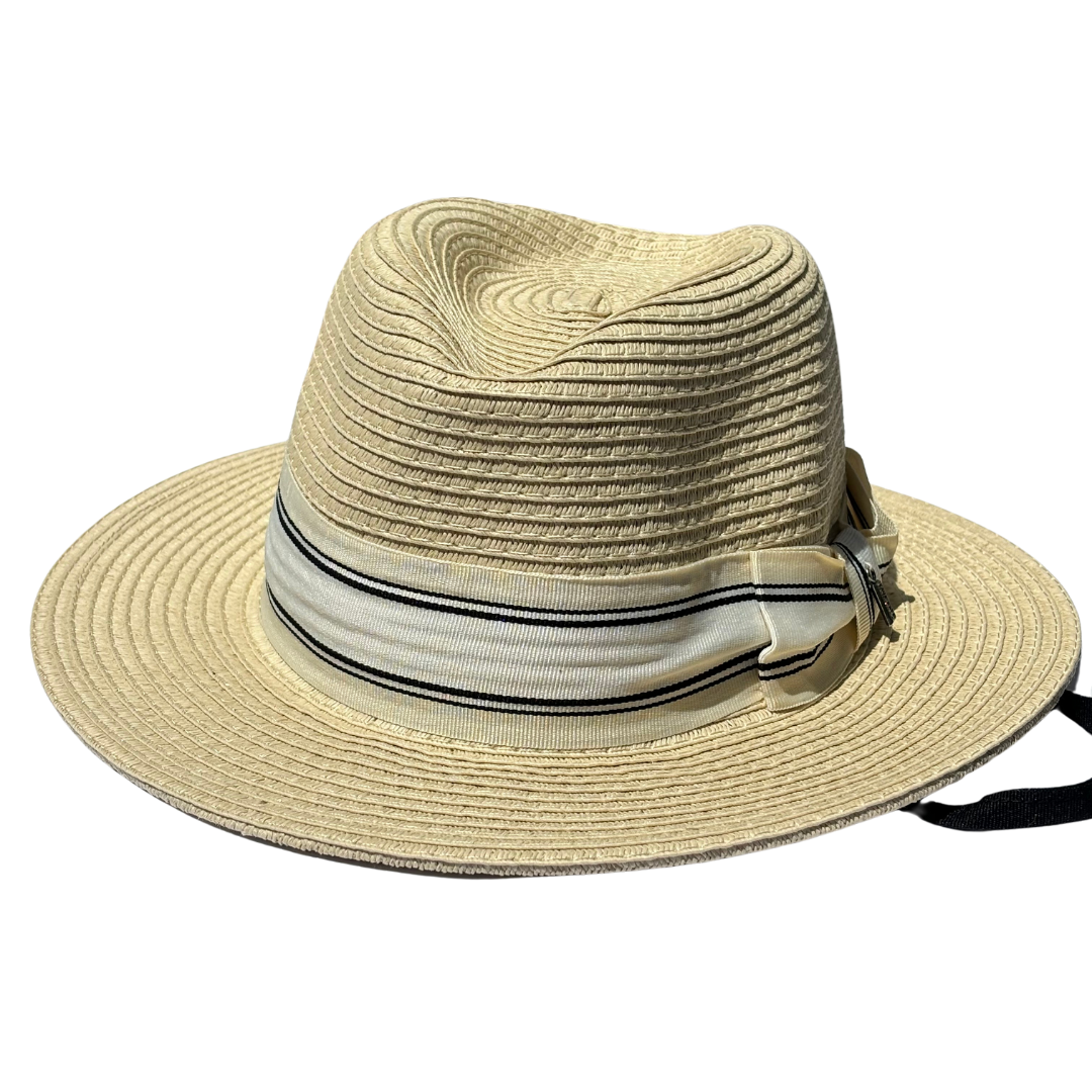 Take ME ANYWHERE DANDY, Paper Ribbon Hat - UPF 50+