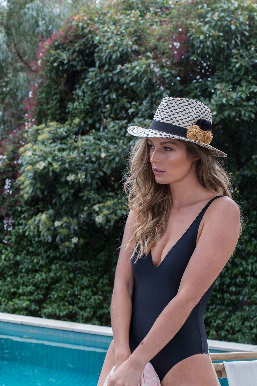 Salt 'N PEPA, Handwoven Paper Ribbon Hat - UPF 50+