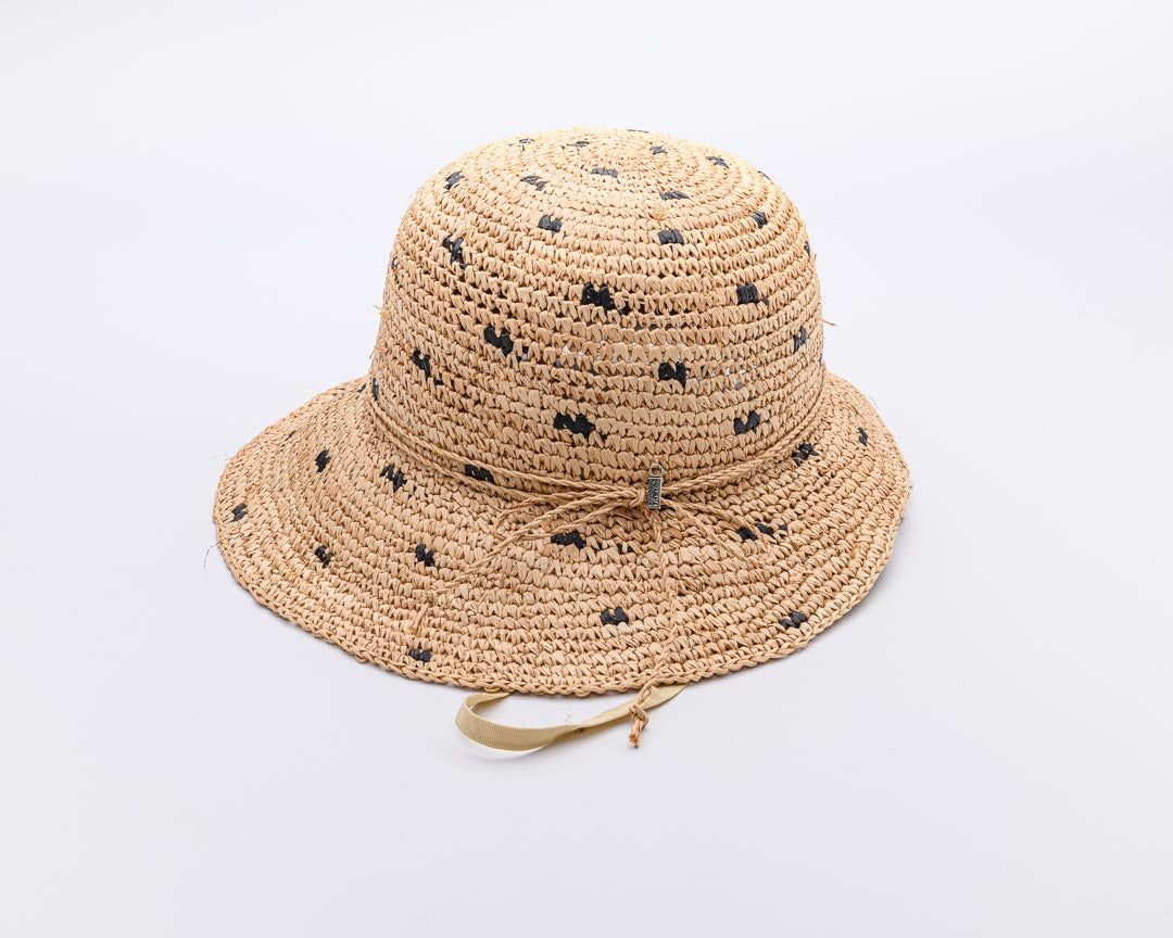 BRAVO! Handwoven Pure Raffia Fibre Hat