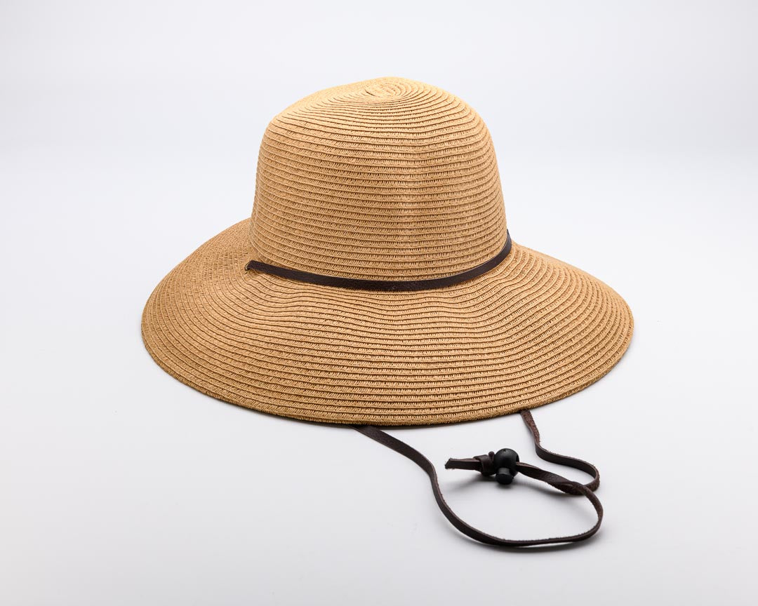 CELEBRATE YOUR Shadow, Paper Ribbon and Polyester Stowable (crushable) Travel Hat - UPF 50+, OH HONEY