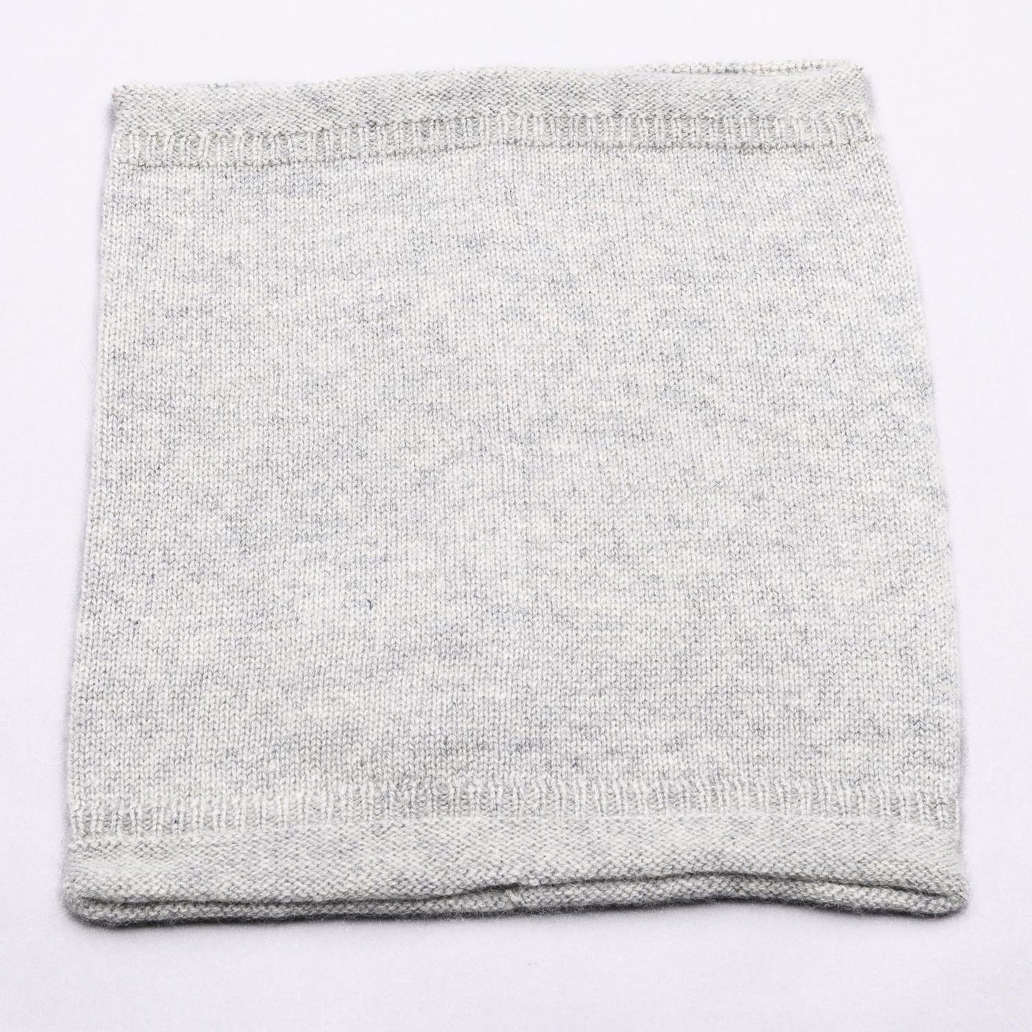 CHASE ME 100% Pure Cashmere SNOOD/ INFINITY SCARF, Marle Grey