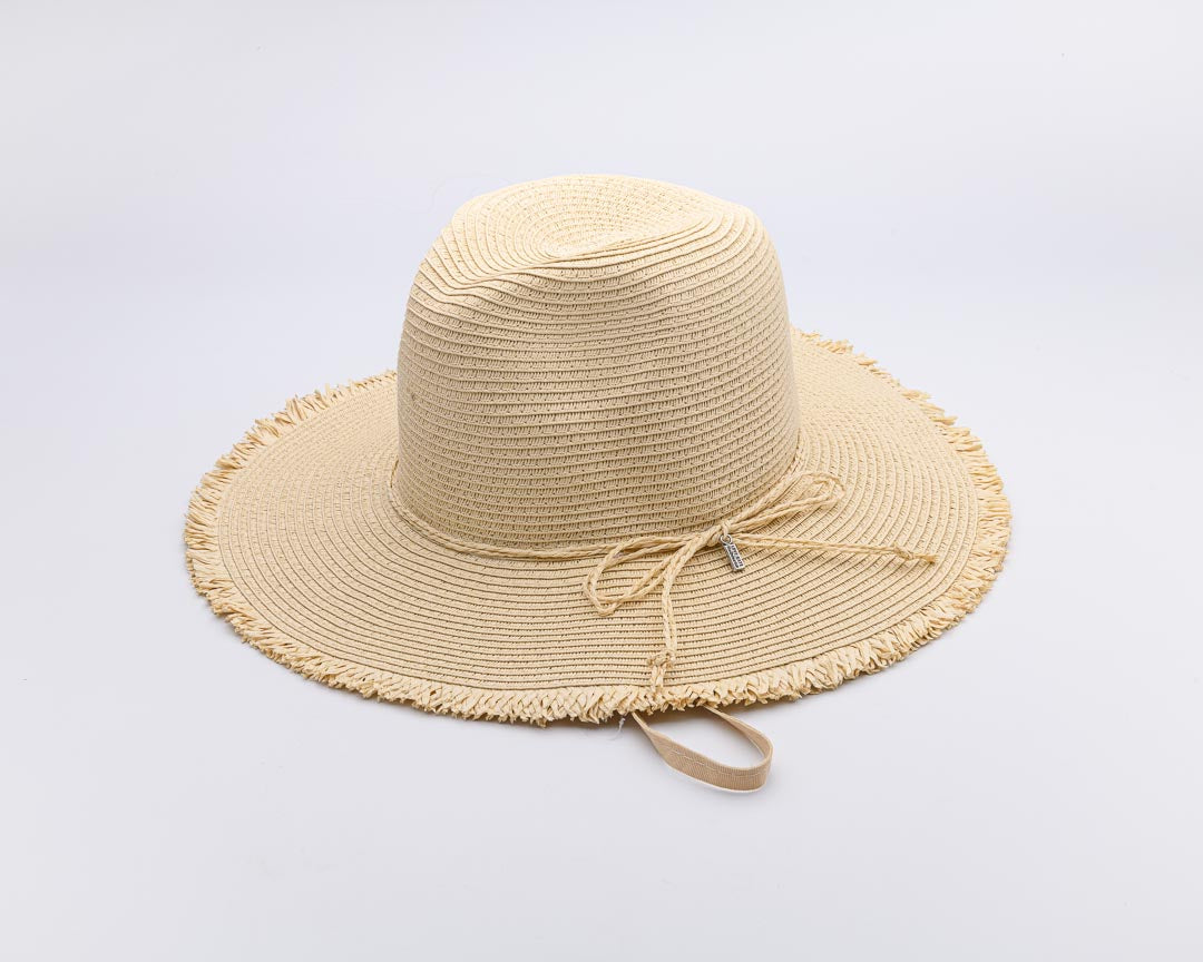 Fringed FIESTA, Paper Ribbon Hat - UPF 50+