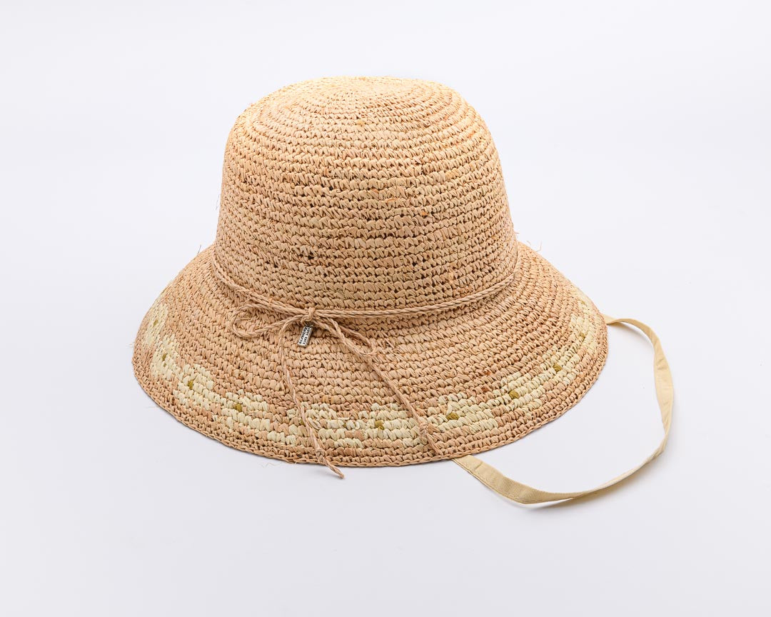She LOVES ME, He LOVES ME, Handwoven Pure Raffia Fibre Hat