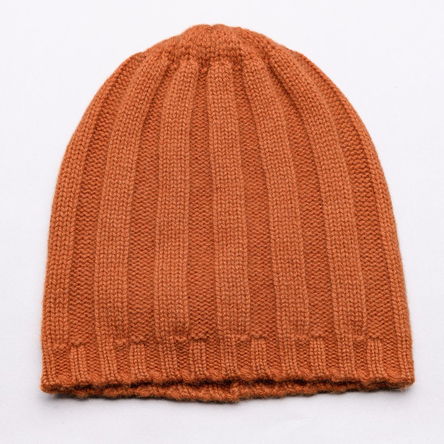 HUDSON 100% Pure Cashmere Jumbo Rib Beanie, Treacle