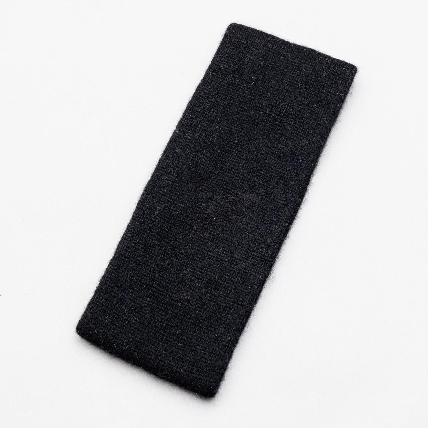 Keep YOUR head HIGH, 100% Pure Cashmere HEADBAND, Jett Black
