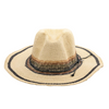 AS I AM, Handwoven Multi Tonal Coloured Paper Hat - UPF 50+