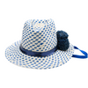 OUT of the BLUE, Handwoven Paper Ribbon Hat - UPF 50+
