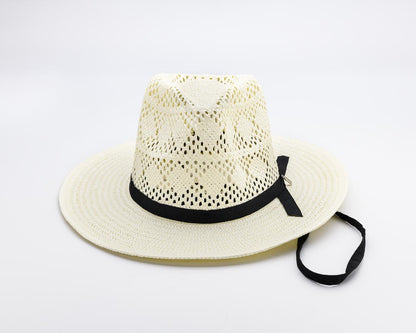 LOVELACE, Handwoven Paper Ribbon Hat